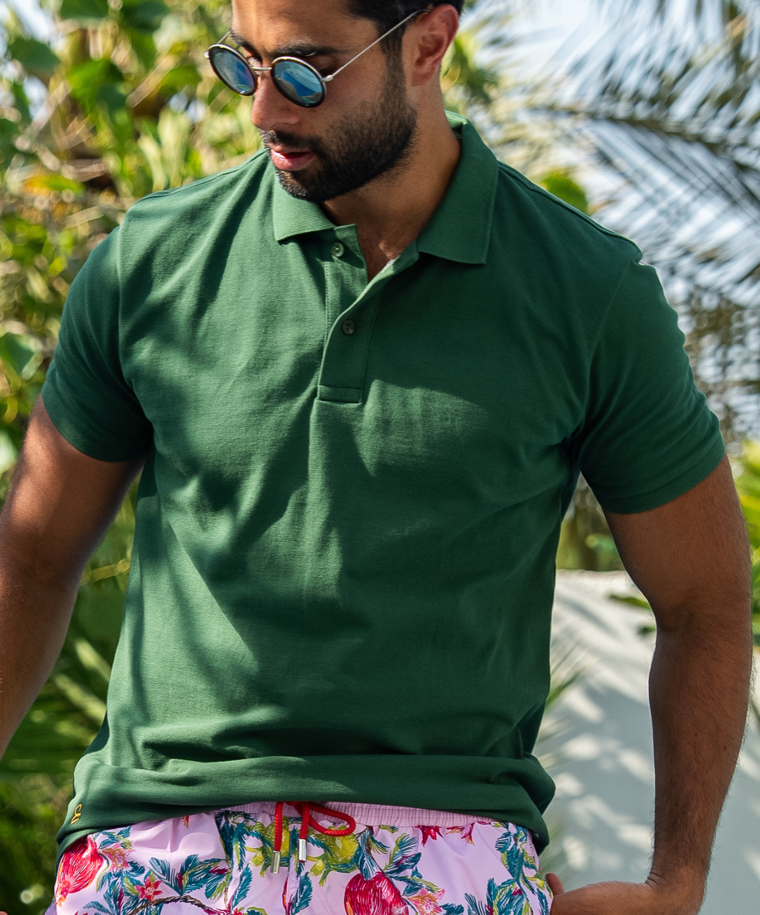 Royal Green Pomegranate Polo