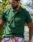 Royal Green Pomegranate Polo