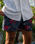 Grey Pomegranate Swim Shorts