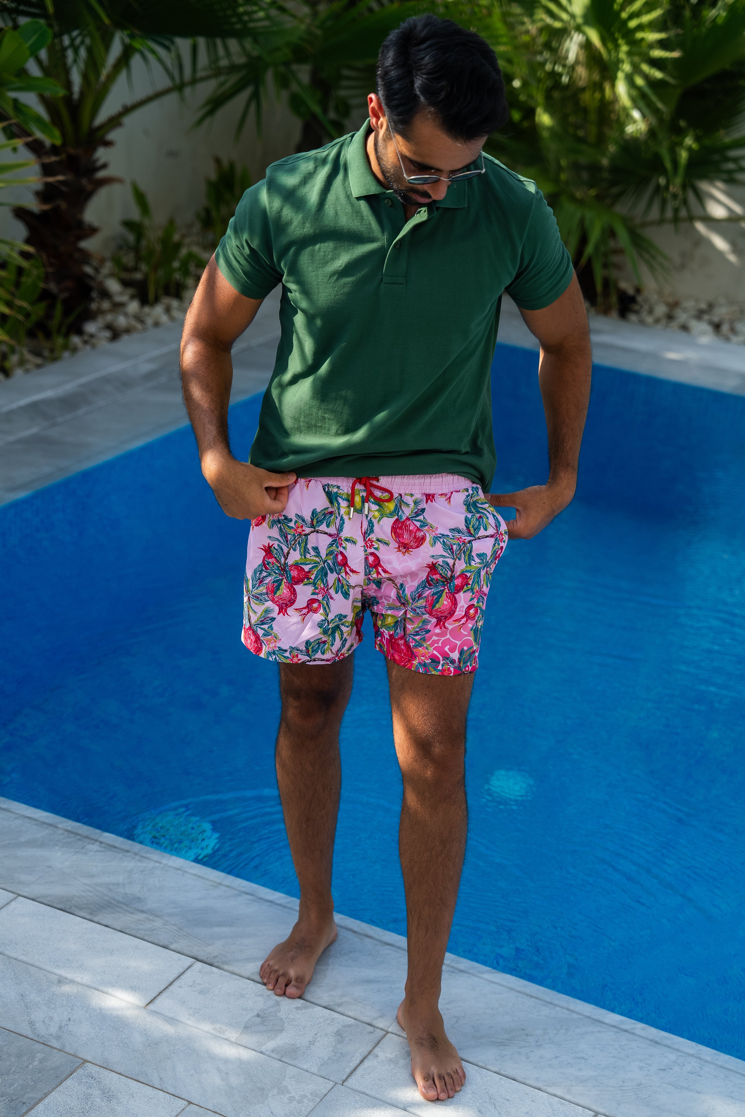 Royal Green Pomegranate Polo