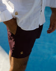 White Pomegranate Linen Shirt