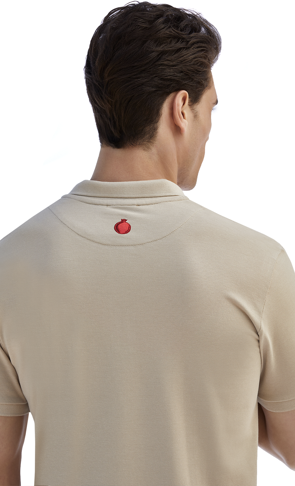 Beige Pomegranate Polo
