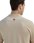 Beige Pomegranate Polo