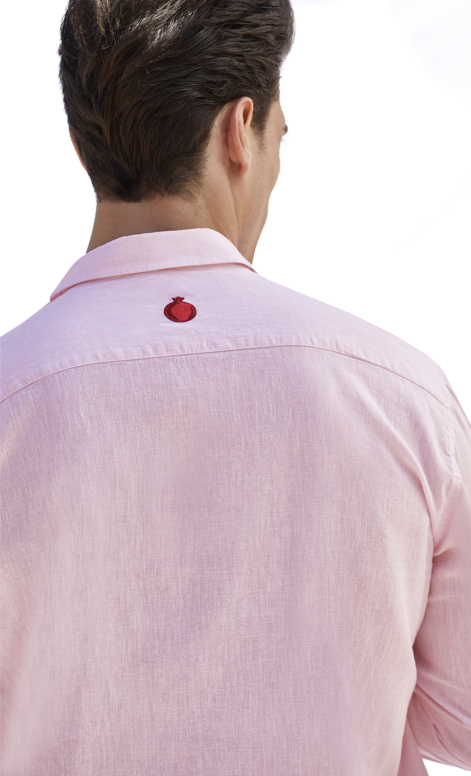Pink Pomegranate Linen Shirt